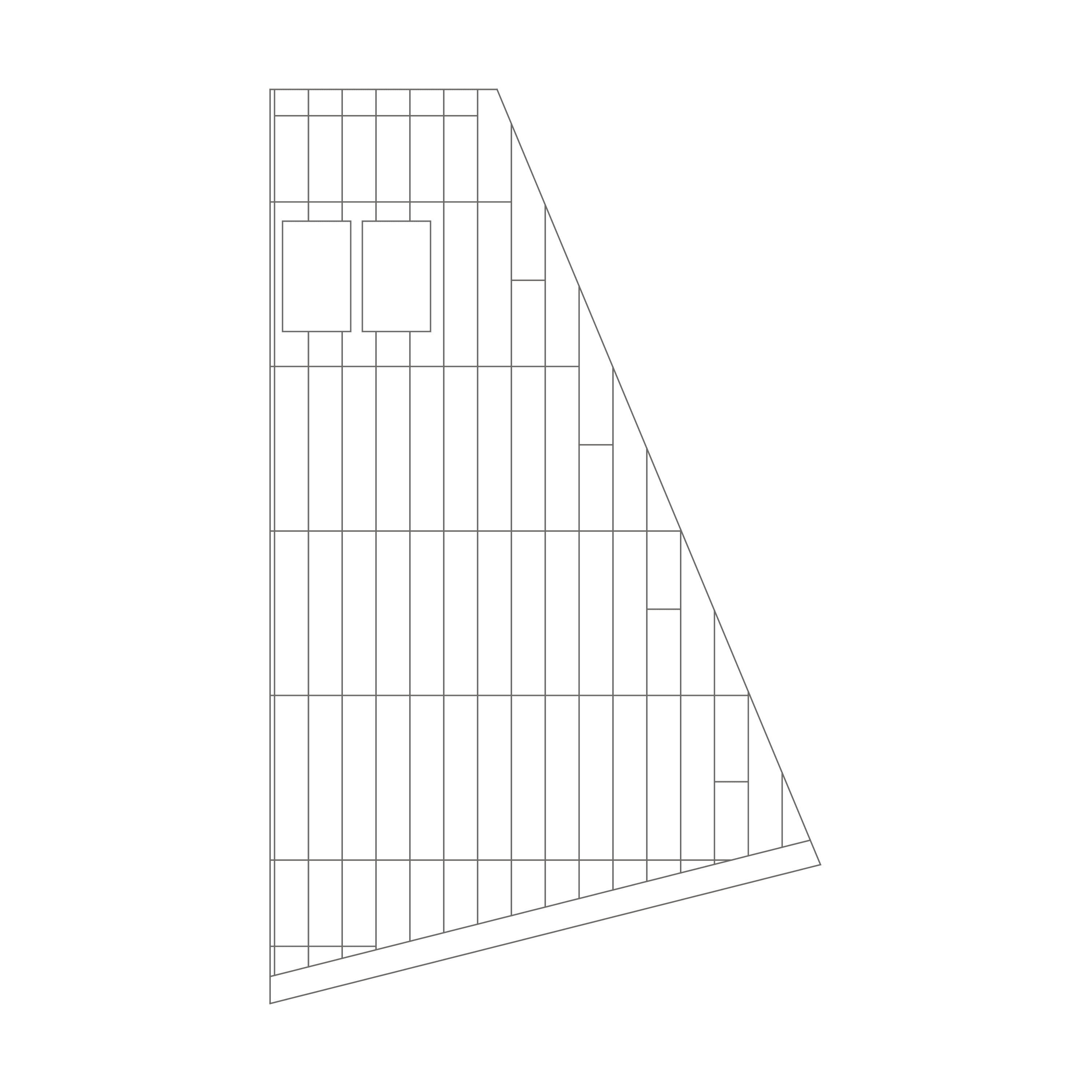 Roof–1 Roof Structure schematic